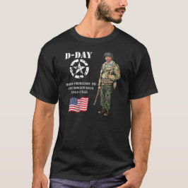 Van Normandy, Frankrijk, 1944 tot Pilsen, Tsjechos T-shirt