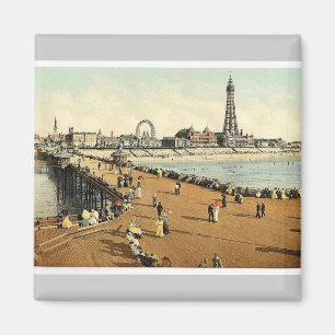 Van North Pier, Blackpool, Engeland  foto Magneet