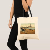 Van North Pier, Blackpool, Engeland foto Tote Bag (Voorkant (product))
