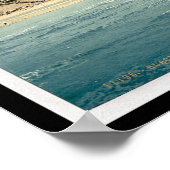 Van North Pier, Blackpool, Engeland Poster (Hoek)