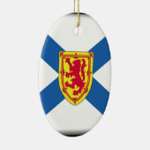 Van Nova Scotia (Canada) de Vlag Keramisch Ornament (Rechts)