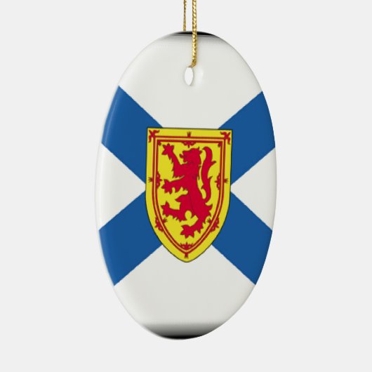 Van Nova Scotia (Canada) de Vlag Keramisch Ornament (Rechts)