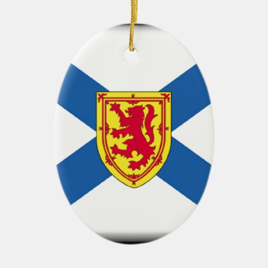 Van Nova Scotia (Canada) de Vlag Keramisch Ornament (Voorkant)