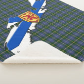 Van Nova Scotia tartan Sherpa Blanket houden Sherpa Deken (3/4)