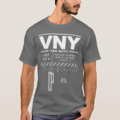 Van Nuys Airport VNY T-Shirt (Voorkant)