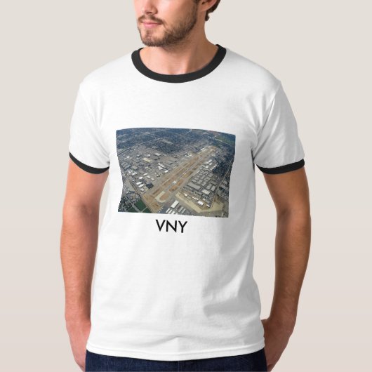 Van Nuys Airport VNY T-shirt (Voorkant)