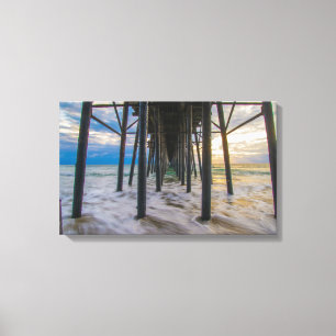 Van onder canvas afdruk