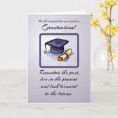 Van ons allemaal, Afstuderen, Herinner je het verl Kaart (Gele Bloem)