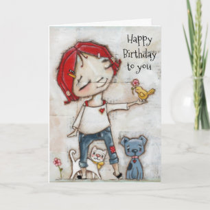 Van ons allemaal - Birthday Kaart