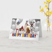 Van ons allemaal grappige homo's van Birthday Kaart (Gele Bloem)