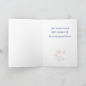 Van ons beiden feliciteren de bloemen kaart (Binnen)