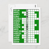 Van Ons Eigen Word van de Tuin gooi door elkaar Briefkaart (Voorkant / Achterkant)