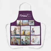 Van ons familieforum Foto Collage we houden van ju Schort (Voorkant)