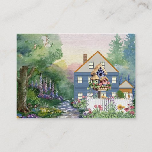 Van Ons Huis aan van U door SRF Visitekaartje (Voorkant)