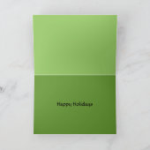 Van Ons Huis aan van u Feestdagen Kaart (Binnen)