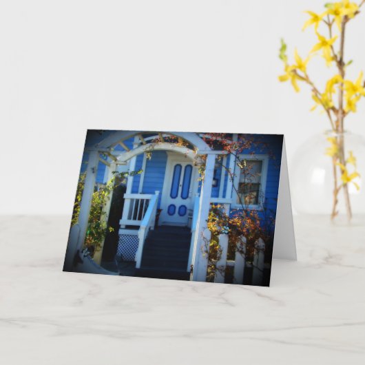 Van Ons Huis aan van u Kaart (Gele Bloem)