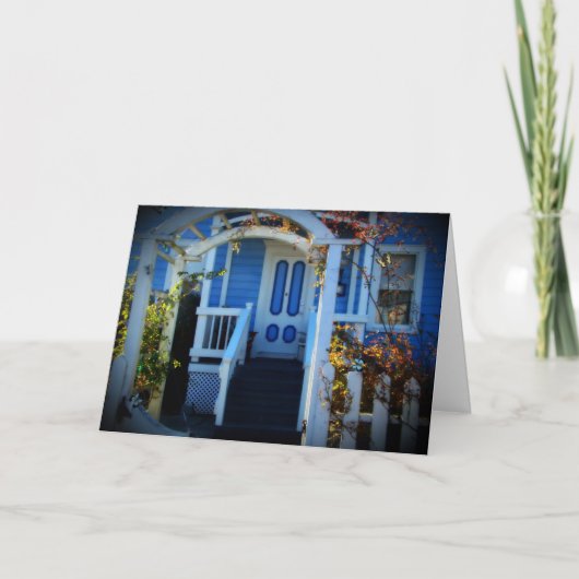 Van Ons Huis aan van u Kaart (Voorkant)