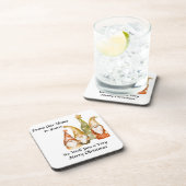 Van Ons Huis aan van U op a Bier Onderzetter (Rechterzijde)