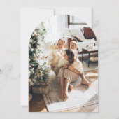 Van ons huis naar de Kaart van uw kerstvakantie (Achterkant)