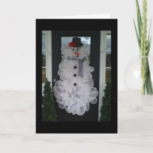 VAN ONS HUIS NAAR UW HUIS - VROLIJKE KERST FEESTDAGEN KAART