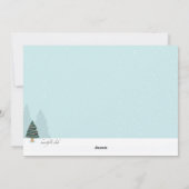 Van ons huis naar uw vakantie Kaart (Achterkant)