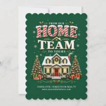 Van Ons Huis Team Naar Jouw Makelaar Kerstmis
