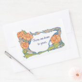 Van ons huis tot de jouwe Sticker aanpassen (Envelop)