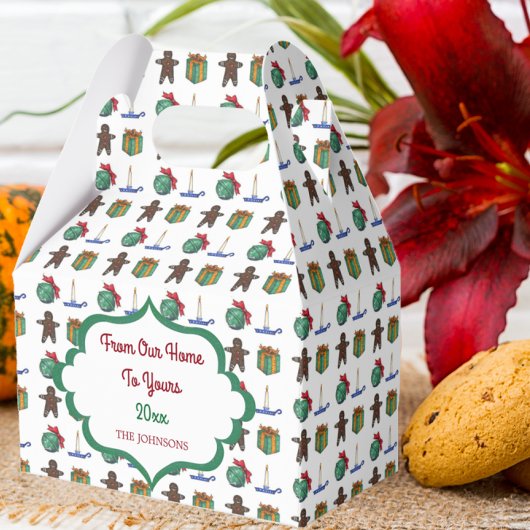 Van ons huis tot uw gepersonaliseerde vakantiebox bedankdoosjes