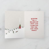 VAN ONS HUIS TOT UW KERST KAART (Binnen)