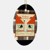 Van ons Huis tot uw Scotty Dog Ornament (Rechts)