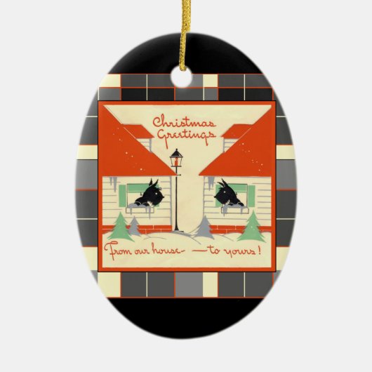 Van ons Huis tot uw Scotty Dog Ornament (Voorkant)