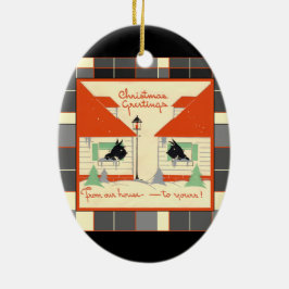 Van ons Huis tot uw Scotty Dog Ornament