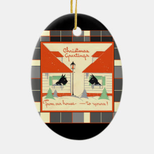 Van ons Huis tot uw Scotty Dog Ornament