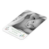 Van ons Huis tot Yours Photo Xmas Holiday Card Magneet (Linkerzijde)
