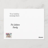 Van ons thuis naar uw thuisvakantiehuis briefkaart (Achterkant)