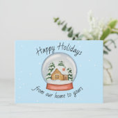 Van ons thuis tot aan de Kaarten met de snowglobe  (Staand voorkant)