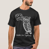 Van onschatbare Owl Syndroom t-shirt grappig verja (Voorkant)