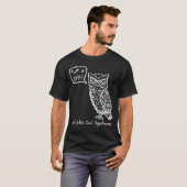 Van onschatbare Owl Syndroom t-shirt grappig verja (Voorkant volledig)