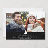 Van onze Bubble Foto 2020 Kerstmis Feestdagenkaart (Voorkant)