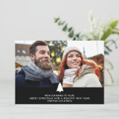 Van onze Bubble Foto 2020 Kerstmis Feestdagenkaart (Staand voorkant)