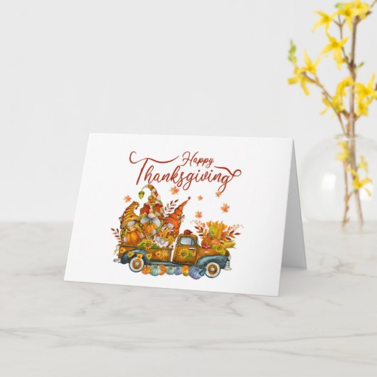 VAN ONZE GNOME NAAR JOUW GNOME (NIET THUIS LOL) KAART (Gele Bloem)