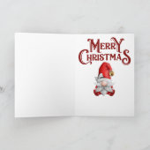Van onze Gnome tot uw kerst Kaart (Binnen)