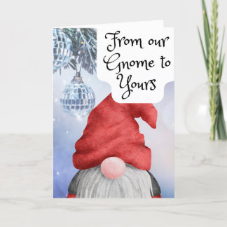 Van onze Gnome tot uw kerst Kaart