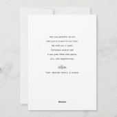 Van onze gnoom tot uw | Scandinavische kerst Feestdagenkaart (Achterkant)