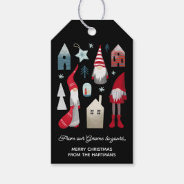 Van onze Gnoom tot Yours Cute Kerstvakantie Cadeaulabel