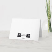 Van onze verpakking tot de jouwe Kerstmis Kaart (Achterkant)