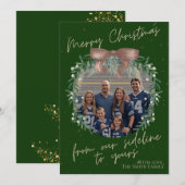 Van onze zijlijn naar de jouwe Fotokaart Feestdagenkaart (Voorkant / Achterkant)