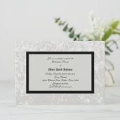 Van Ordinee naar Classic Ordination Invitation Kaart (Staand voorkant)