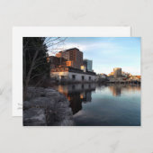 Van oud tot Nieuw - Waterfront Buildings Hull Queb Briefkaart (Voorkant / Achterkant)