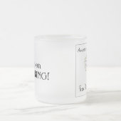 Van papier naar mensen Logo Glass Mok (Center)